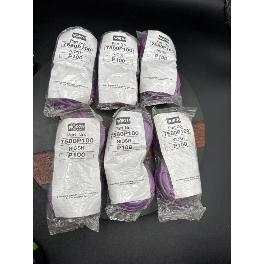 North Part 7580P100 Replacement Filter P100 Lot Of 12 NIP
